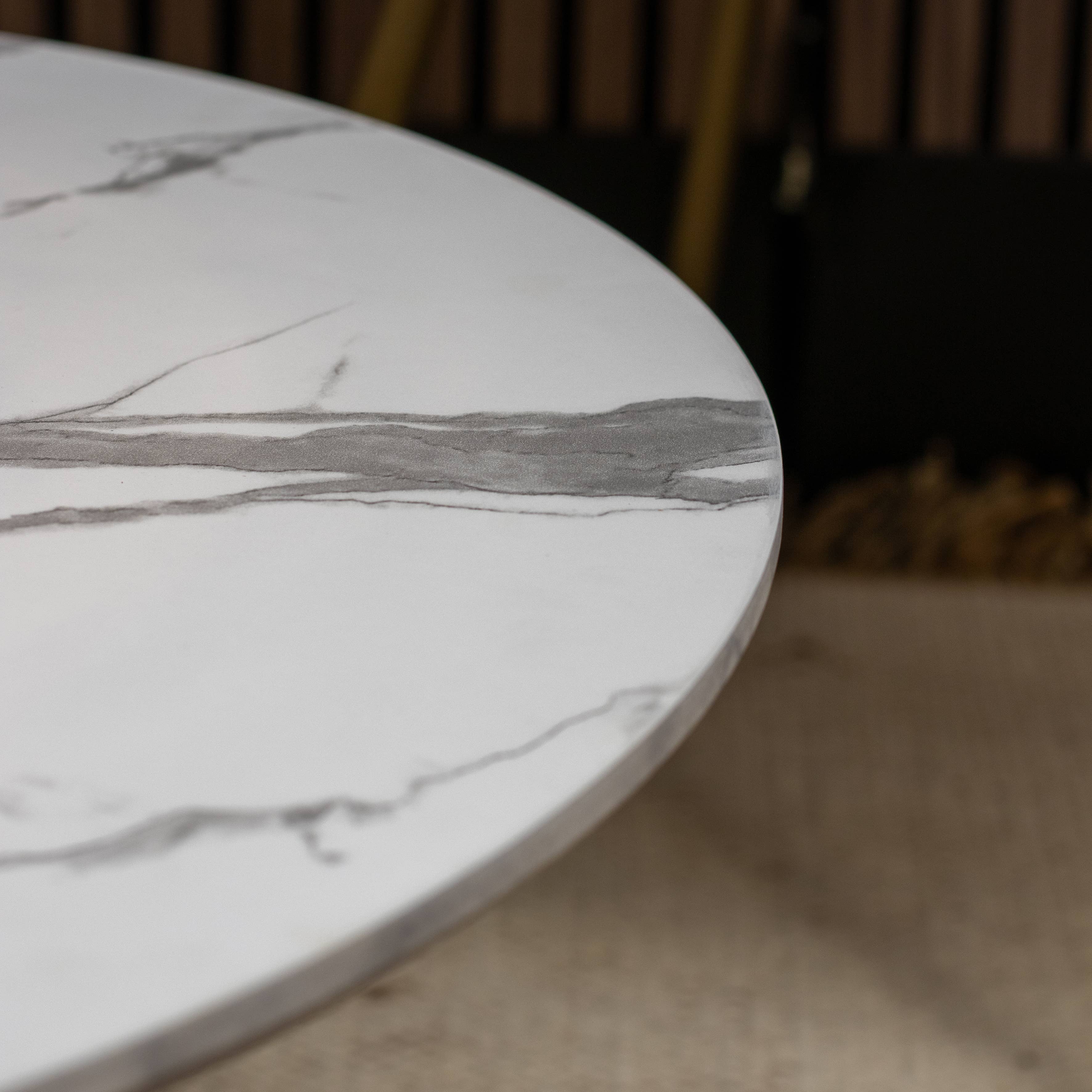 Now's Home - Vendita all'ingrosso Tavolini - SET 2 TAVOLINI NIDO EFFETTO MARMO H30/40CM HOXTON3