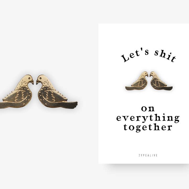 typealive - Wholesale Lapel Pin/Button - pin (s) /Shit2