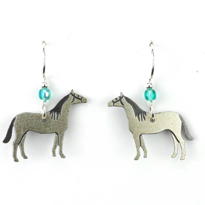 Horse Med W/Aqua Blå for engroshandel hos Beautiful Medusa