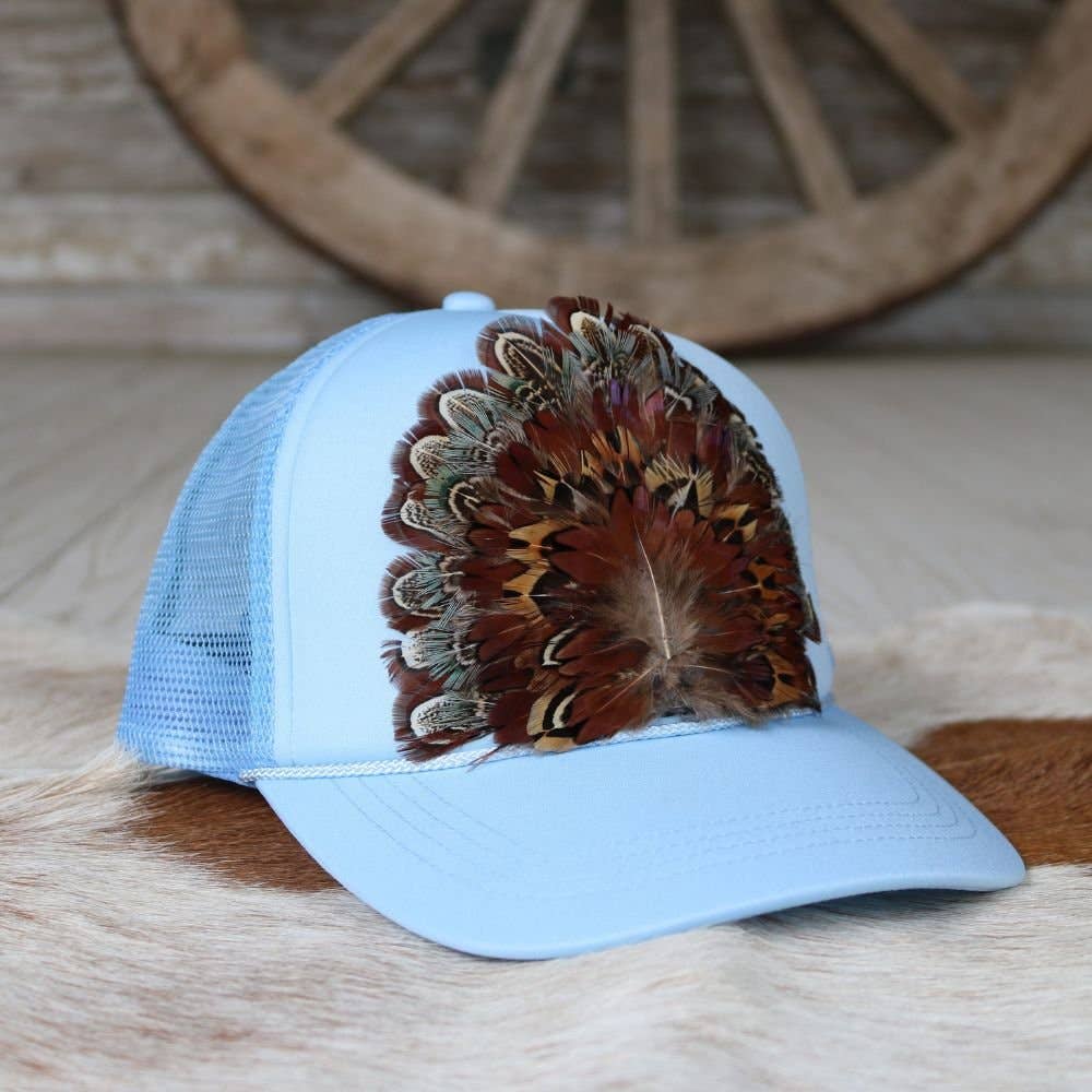Willow Lane Hat Co. - Wholesale Trucker Hat - Women's - Feathered Trucker Caps19