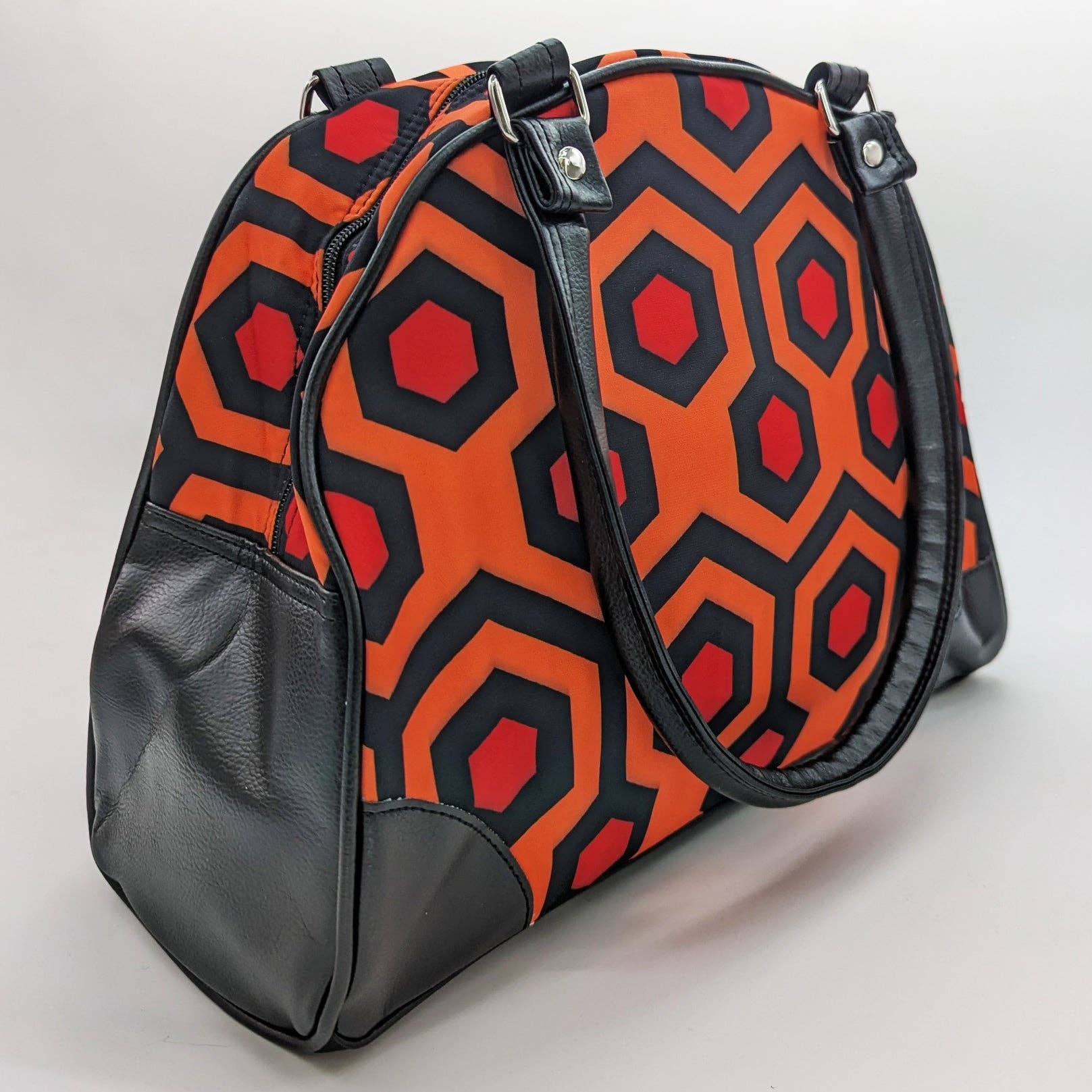 Shady Front - Wholesale Top Handle Bag - Women's - Overlook Hotel Carpet Purse1