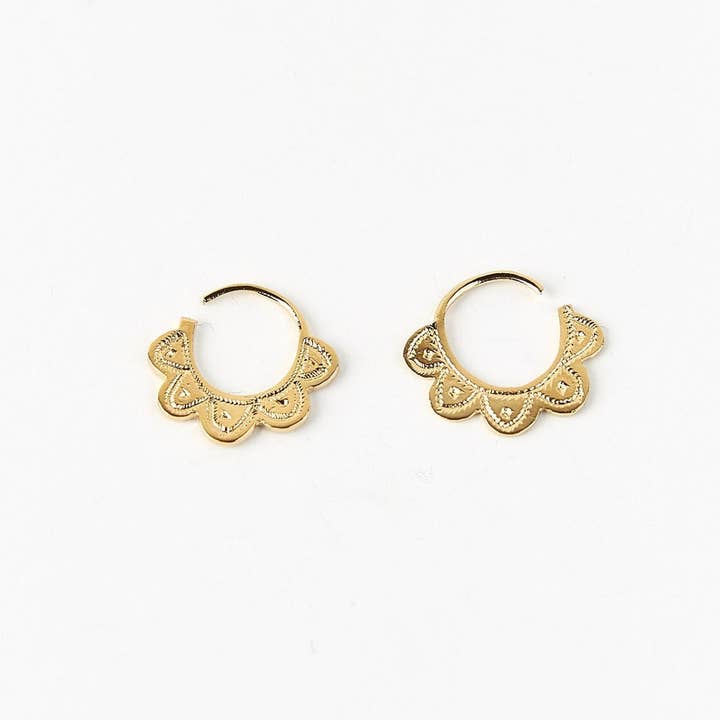Ombre Claire - Wholesale Hoop Earrings - Earrings Mini Hoops Tchatchat
