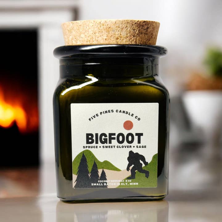 Bigfoot for wholesale by Five Pines Candle Co