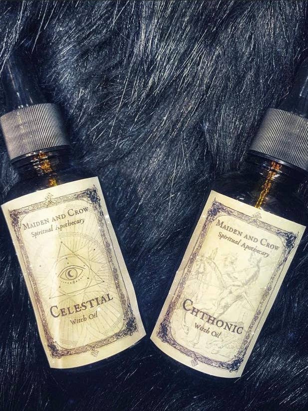 Eventide - Himmelska och chthonic Witch Oils för wholesale av Maiden and Crow Spiritual Apothecary