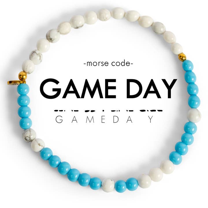 ETHICGOODS - Wholesale Beaded Bracelet - Morse Code Bracelet | GAME DAY5