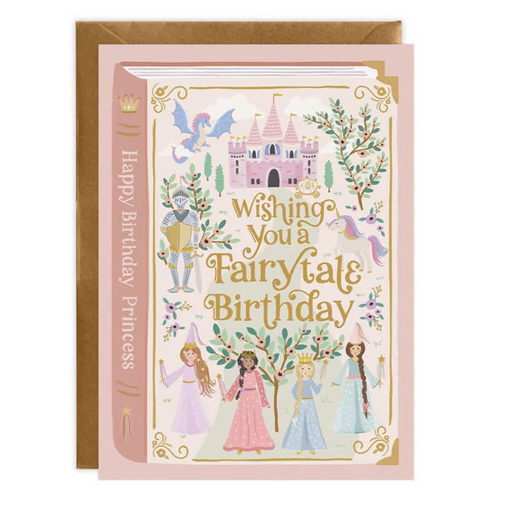 Fairytale Princess - Birthday Card for wholesale by LoveLight Paper