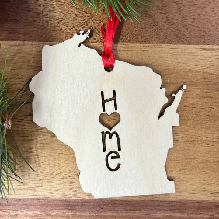Wisconsin Ornament for engroshandel hos Joseph's Workshop