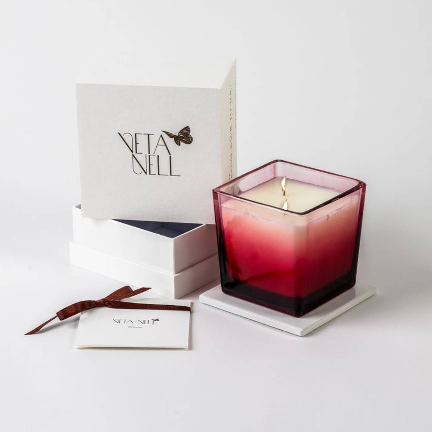 Veta Nell - Wholesale Jar/Filled Candle - VELVET NO. 6 Candle | Lux Box | Coco Wax | Essential Oils