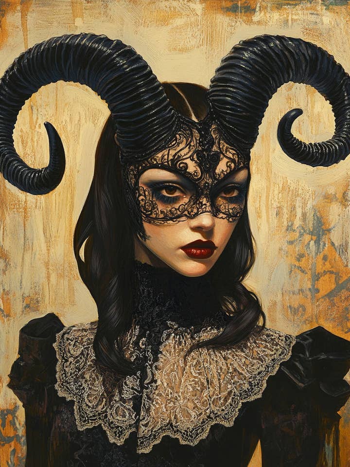 Horny Lady - Lowbrow Wall Art Prints - 8"x10" Art Print for 11"x14" Frame for wholesale by Mowbi