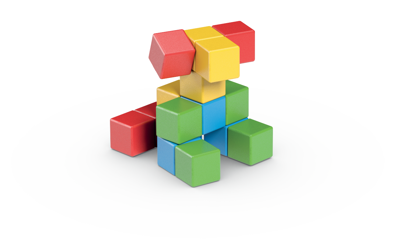 GEOMAGWORLD USA - Wholesale Building Set - Kids - Geomag™ Magicube Magnetic Toy 16 Piece Playset3