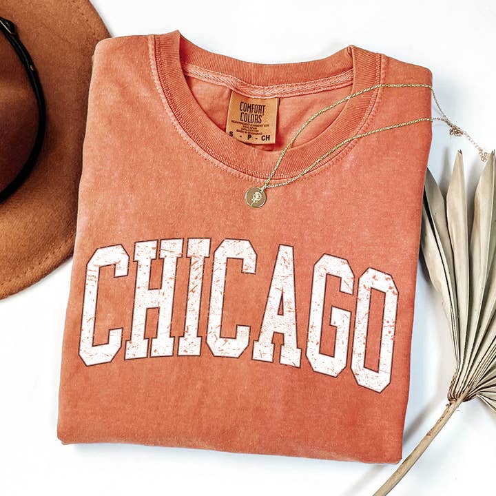 Chicago Football Sports Game Day Tailgate Party State T-Shirt für den Großhandel von Refinery Number One LLC