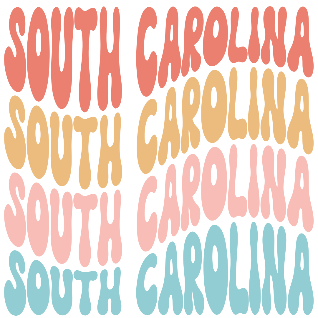 Daisy Mae Designs - Vente Aimants - Tous les 50 États Aimant Fort Acrylique Police Rétro – 2"x2"38