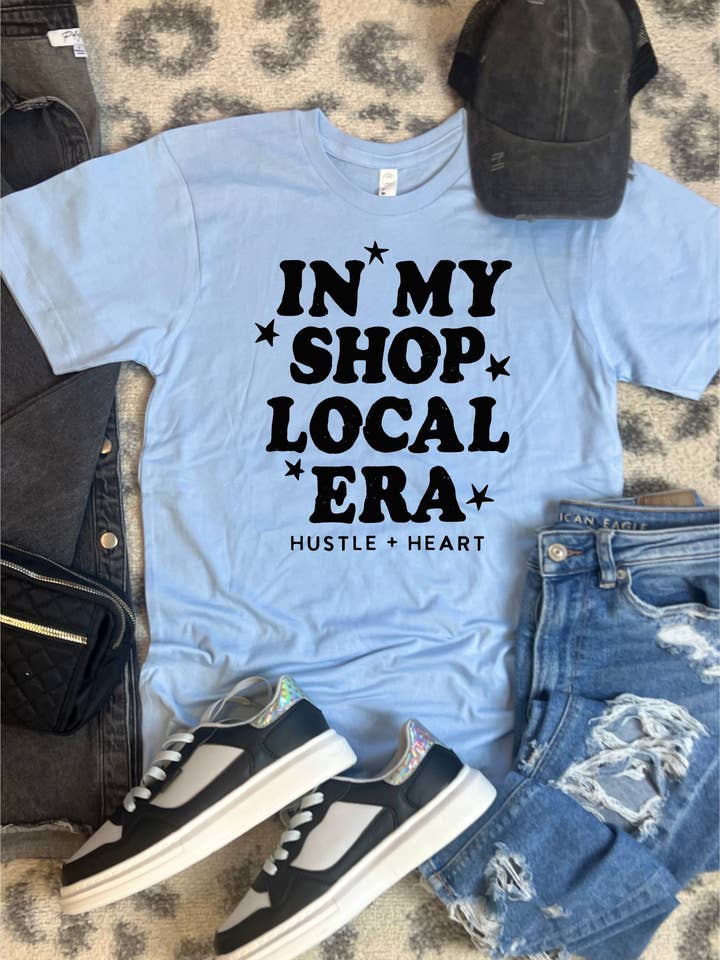 Hustle+Heart - Vente T-shirt à imprimés – femme - Dans Mon Époque Locale T-shirt Personnalisé avec Logo (LOGO1019)