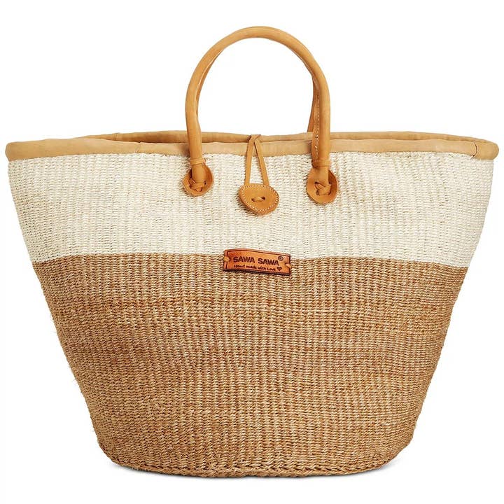 Earth Life Handmade Sisal Market Tote Bag for wholesale by SAWA SAWA