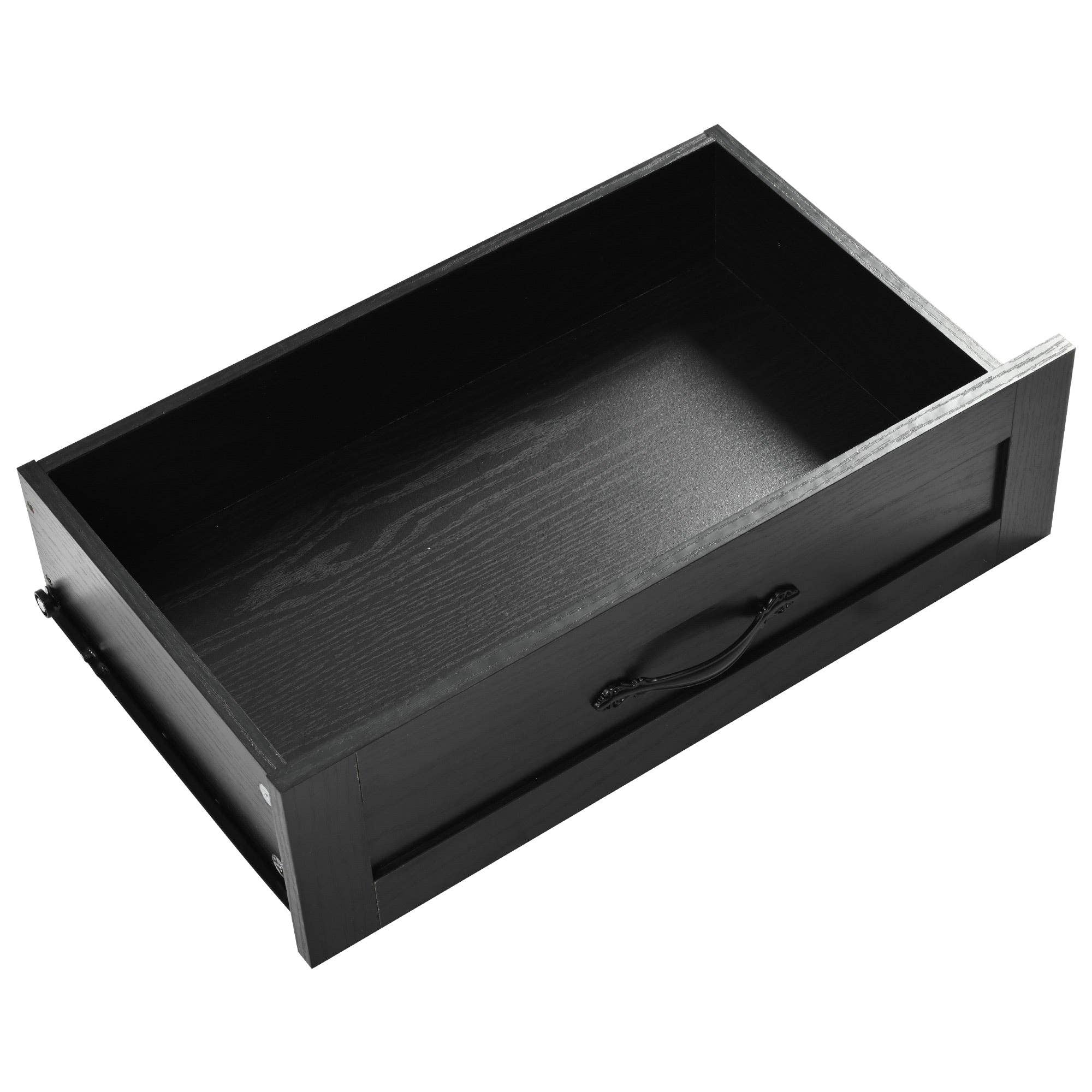 Orange County Decor - Wholesale Kitchen Storage/Organizer - K&K 53.5''Farmhouse Kitchen Island With Power Outlet, Kitchen Storage Island With Drop Leaf, Spice Rack And Drawer, Rolling Kitchen Cart On Wheels, For Home, Kitchen And Dining Room, Black Black32