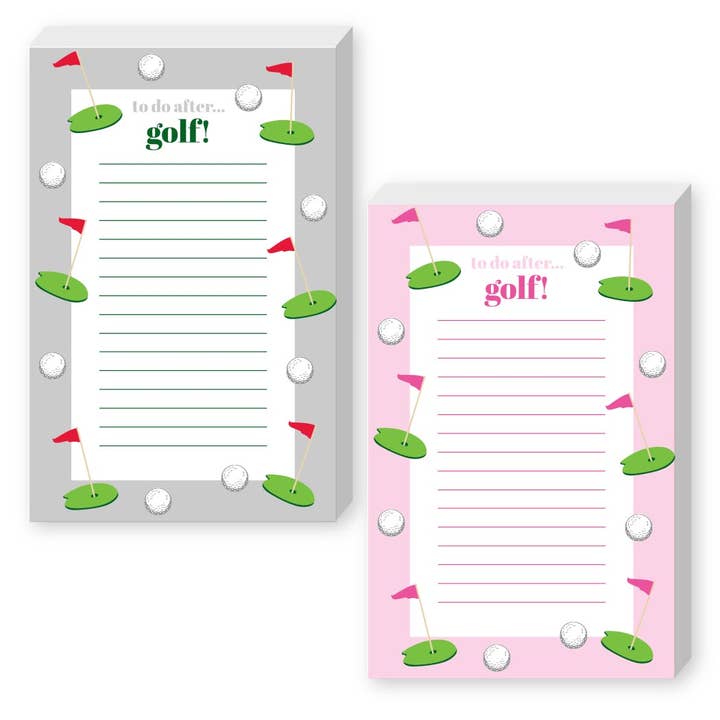 Donovan Designs - Wholesale Notepad - TO DO AFTER GOLF PUDGY LIST NOTEPAD