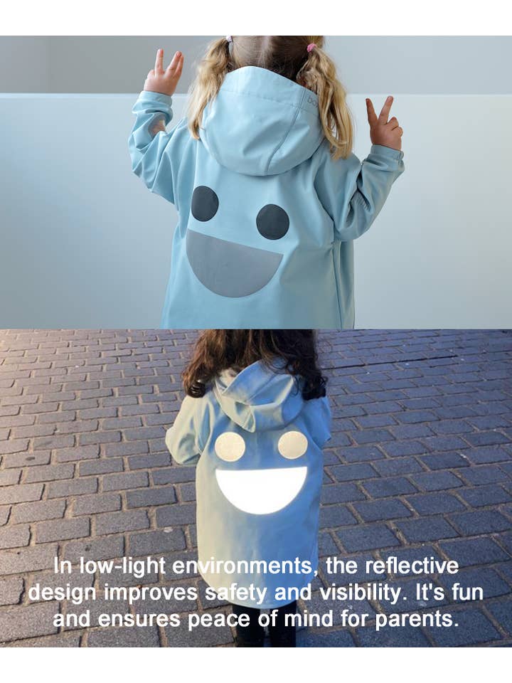 BOXBO - Wholesale Raincoat - Kids - Warm Waterproof & Snowproof Kids' Winter Coat (Ice Blue)3