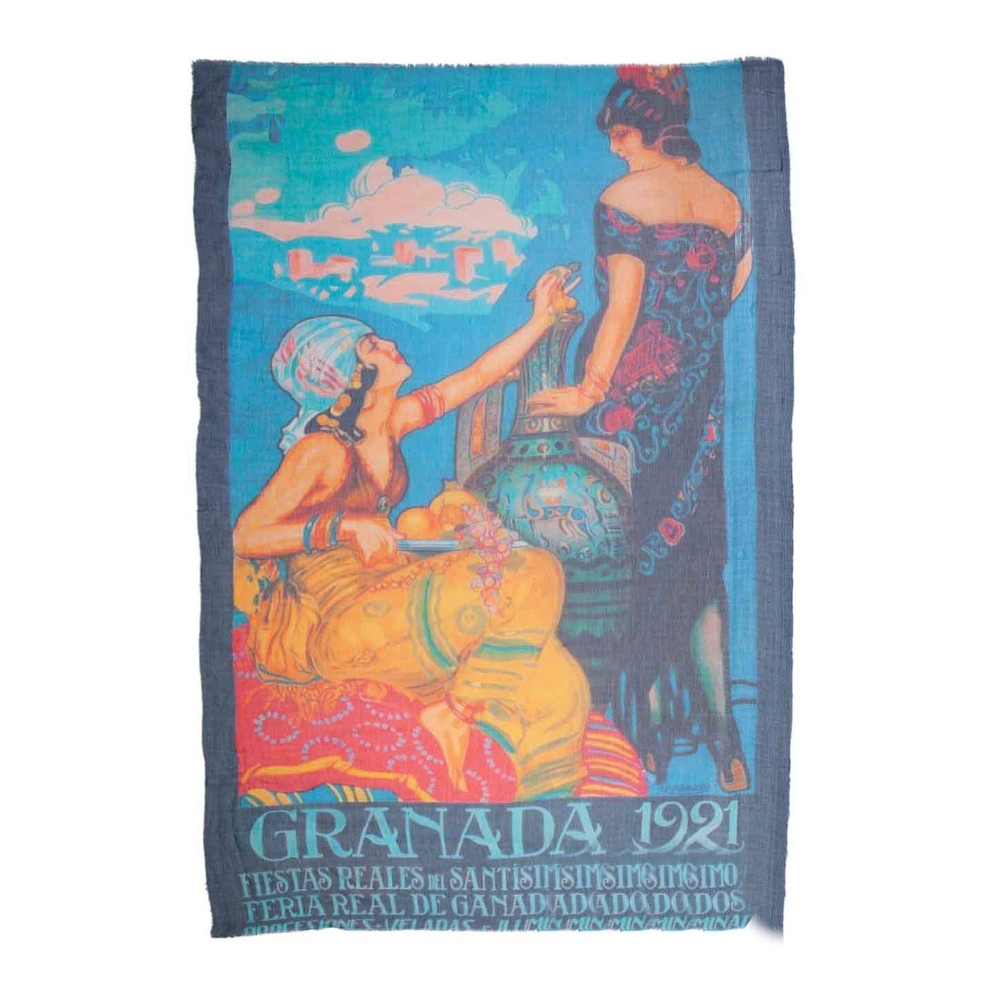 Blue Pacific - Wholesale Scarf - Women's - Granada 1921 Scarf1