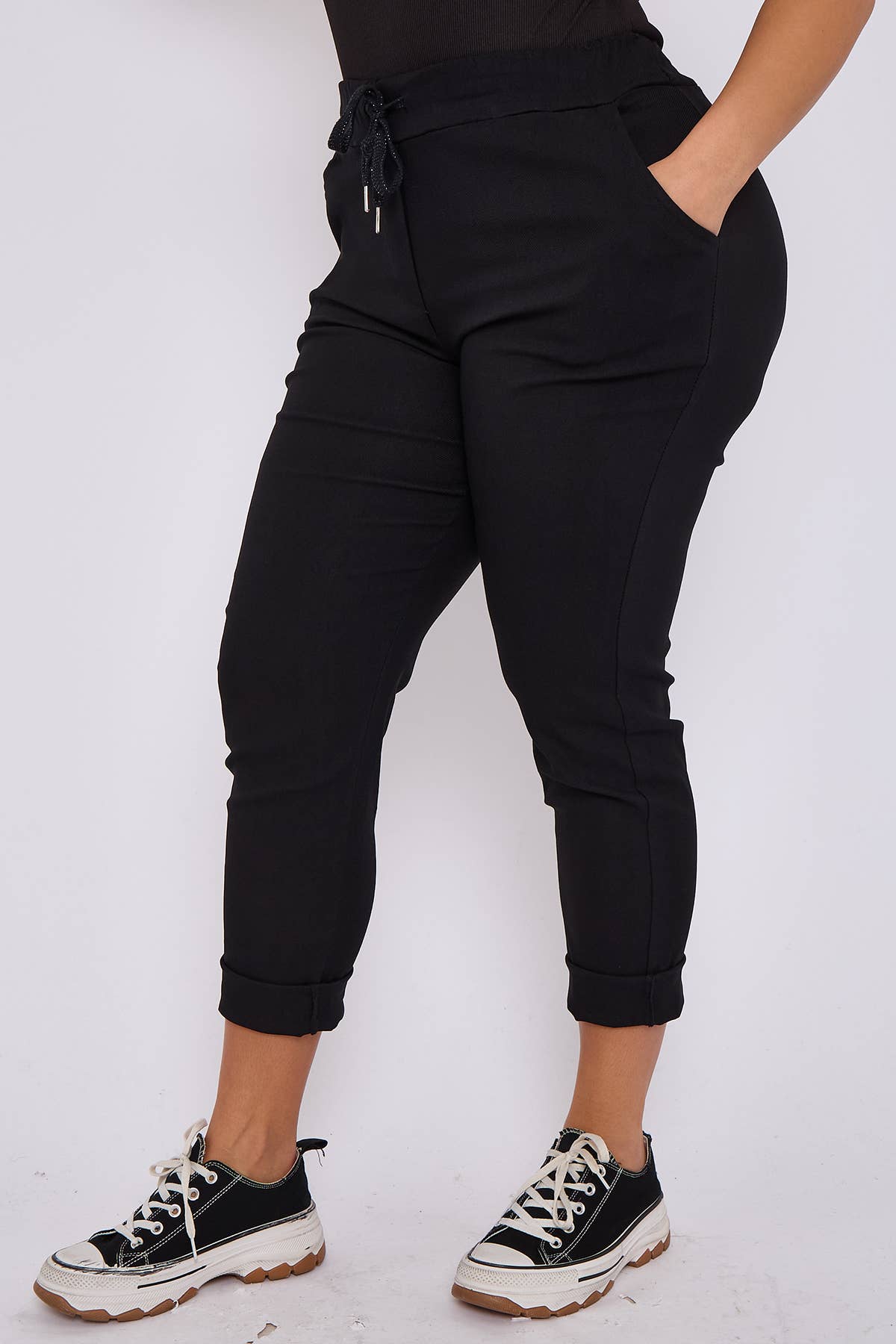 Superbia – Engroshandel Bukser - Dame – Premium bomuldsrige strækbare magiske bukser - Én størrelse UK 10-200