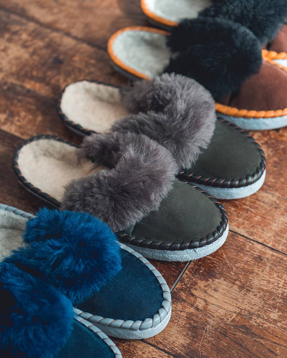 Sheepers SP .Z O.O. - Venta al por mayor Zapatillas para casa - Hombre - Zapatillas mule para hombre Lucky Dip de Sheepers6