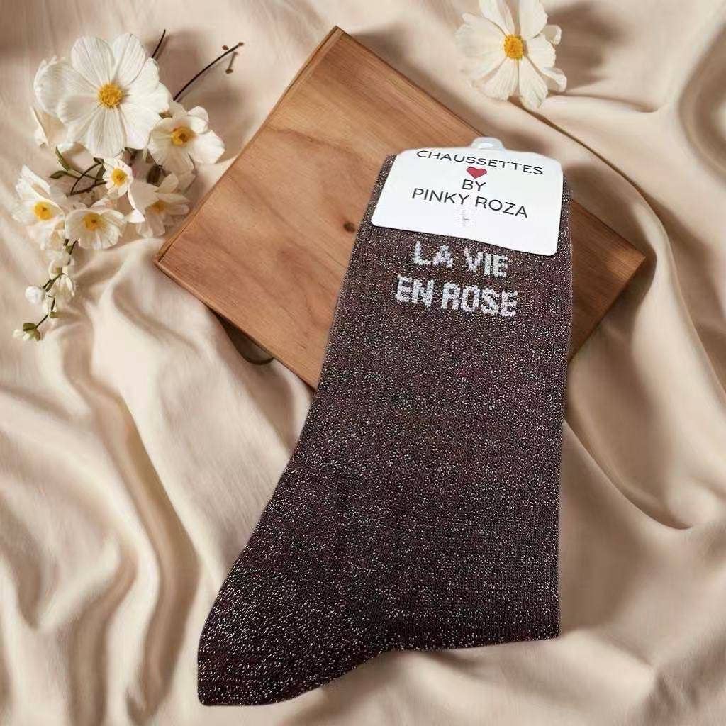 Anais - Wholesale Socks - Women's - high glitter sock33