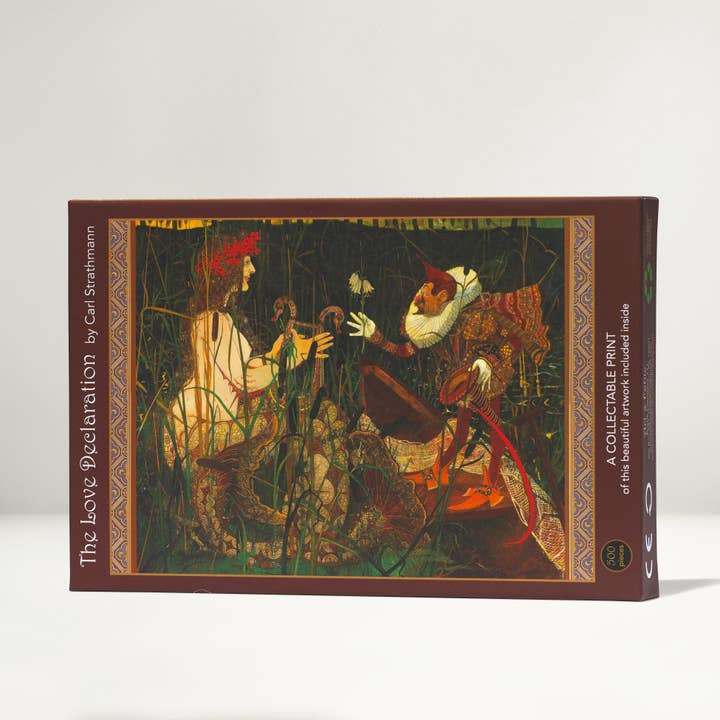 The Love Declaration; 500-Piece Jigsaw Puzzle for wholesale by Art & Fable Puzzle Company, LLC