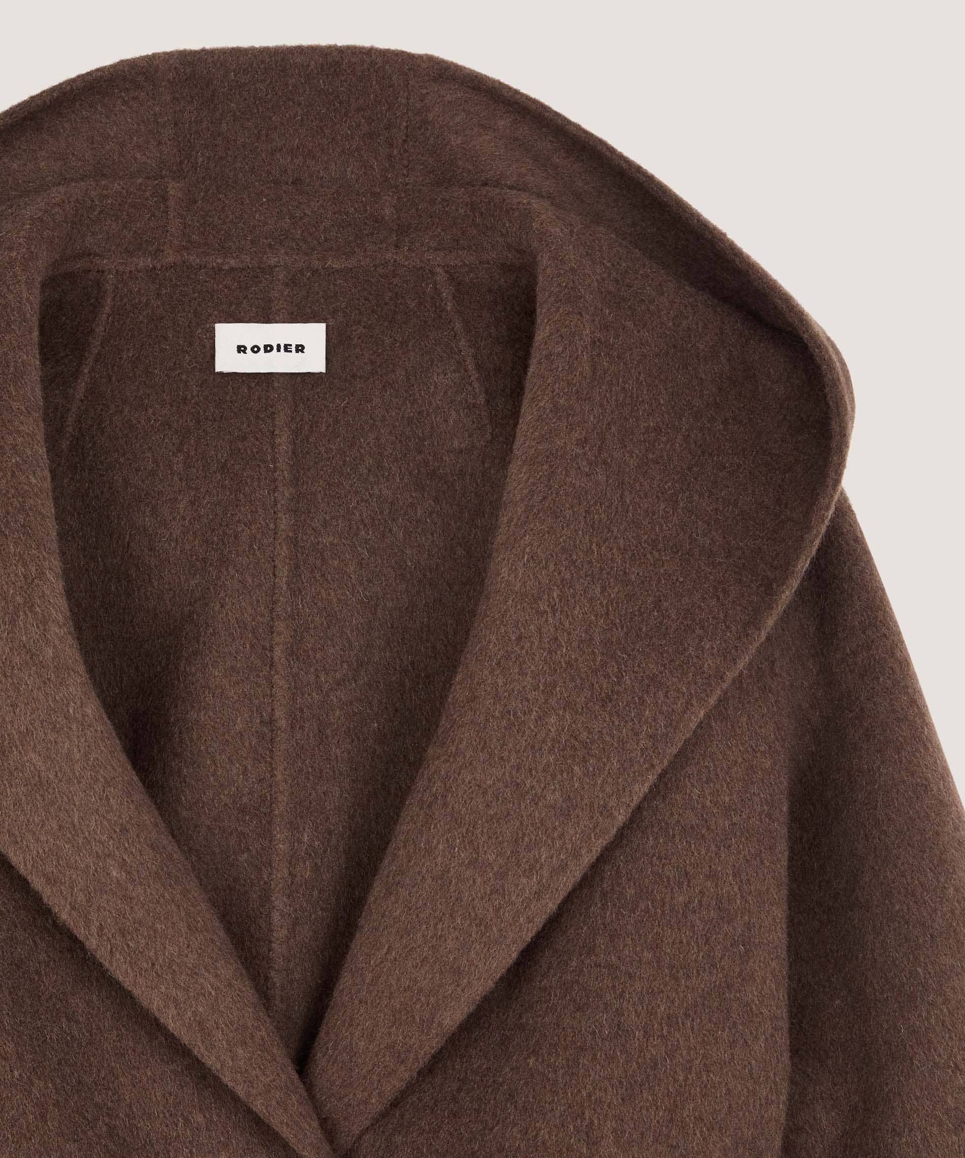 Rodier - Vendita all'ingrosso Cappotto - Donna - Cappotto con cappuccio in lana5