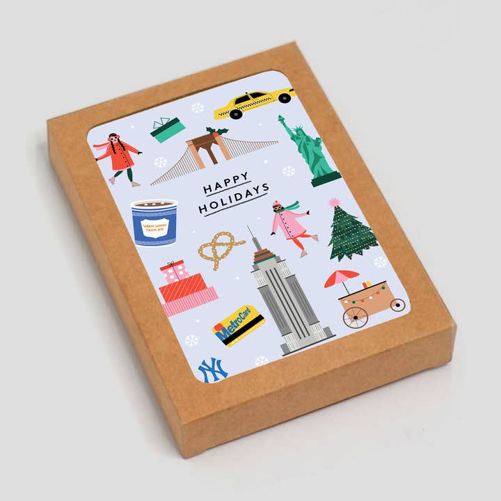 Buone Feste da New York City: Set da 6 per la vendita all'ingrosso da parte di Spaghetti & Meatballs