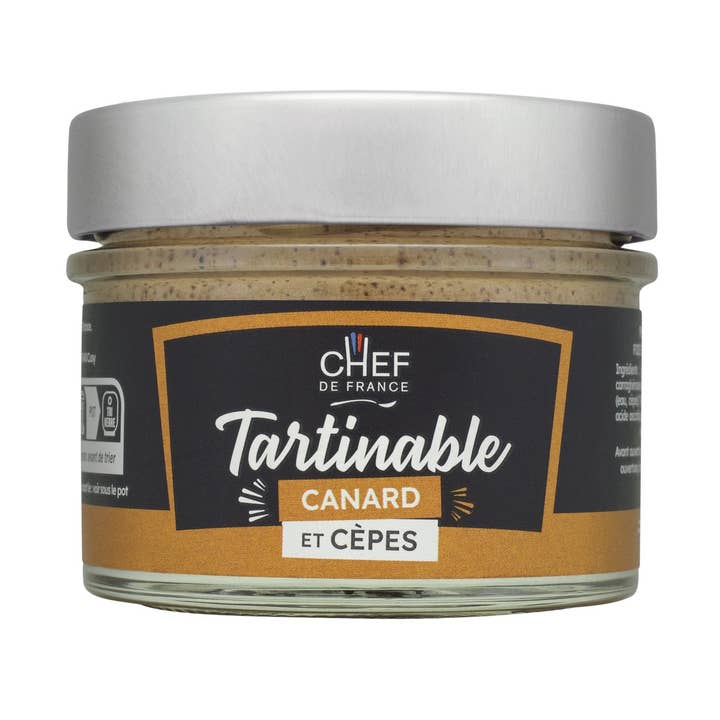 Crema de pato porcini para venta al por mayor de CHEF DE FRANCE