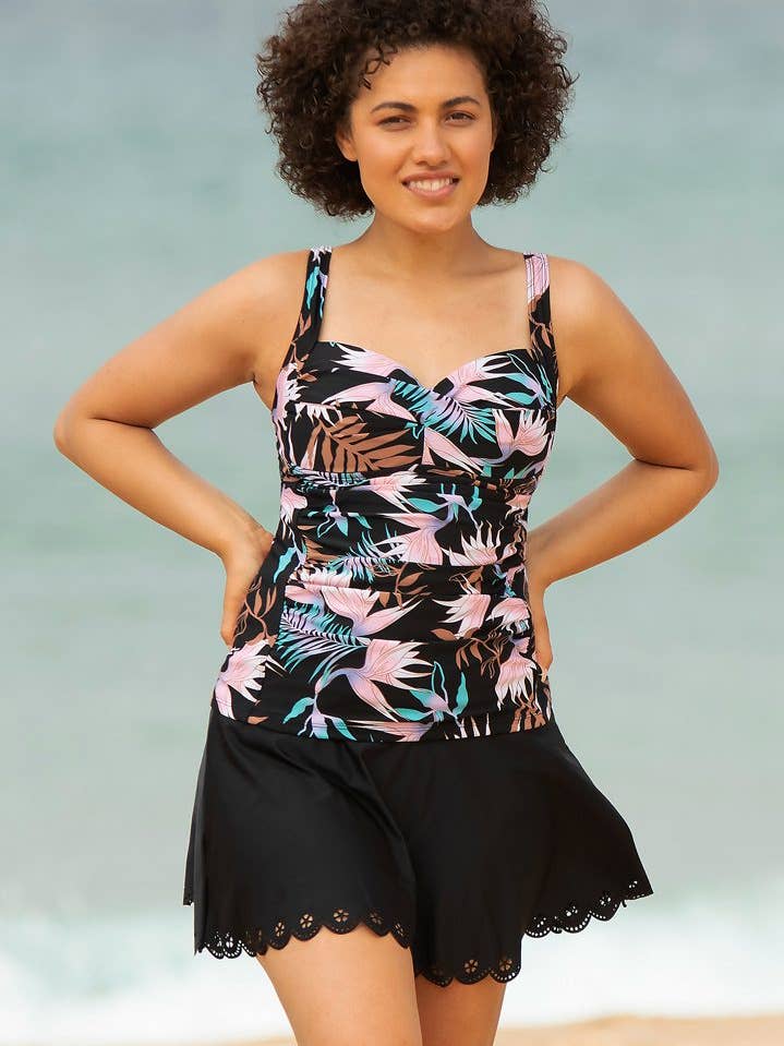 Sostenibile Tankini Top Blush Floral per la vendita all'ingrosso da parte di LaSculpte