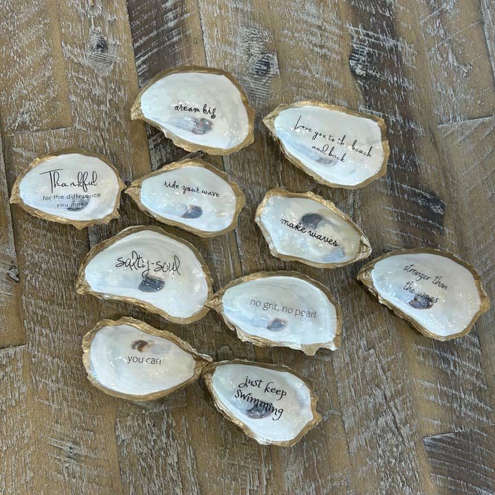 Coast and Cork - Wholesale Jewelry Dish - Love you to the beach and back - Oyster Trinket Dish3