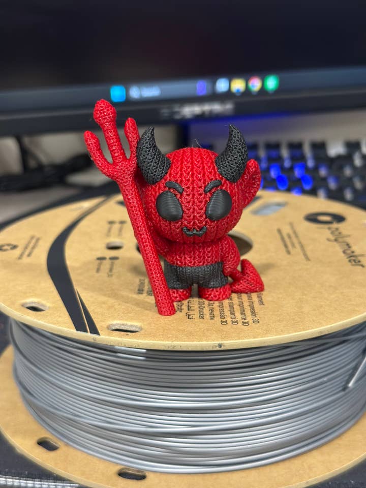 Figura de Diablo Impresa en 3D con Textura de Punto Decoración/Regalo Gótico para venta al por mayor de Upstate Design Decor