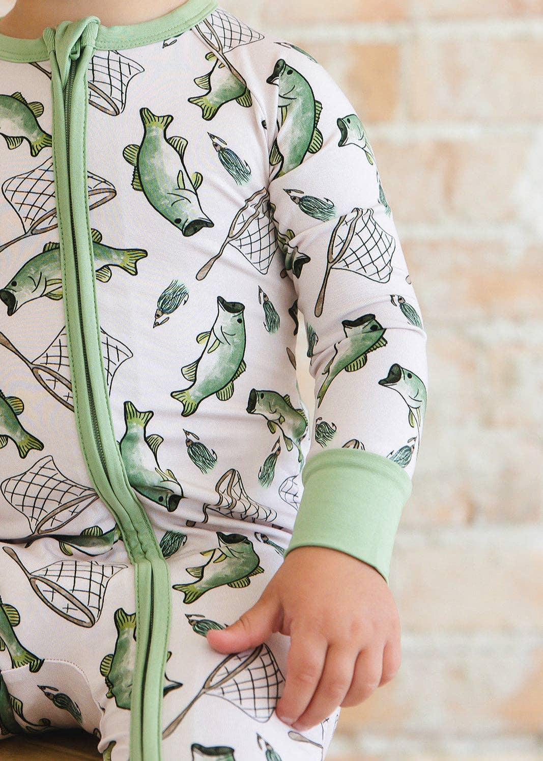 Charlie Lou Baby - Wholesale Jumpsuit - Baby - Bamboo Rompee™ | Gone Fishin'14