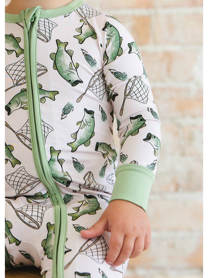 Charlie Lou Baby - Wholesale Jumpsuit - Baby - Bamboo Rompee™ | Gone Fishin'14