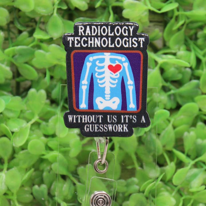 Bobine de badge de technologue en radiologie pour la vente par Hylidae Boutique