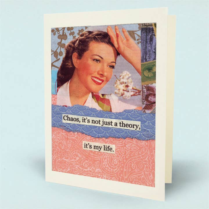 Chaos Card for wholesale by Mina Lee Studio