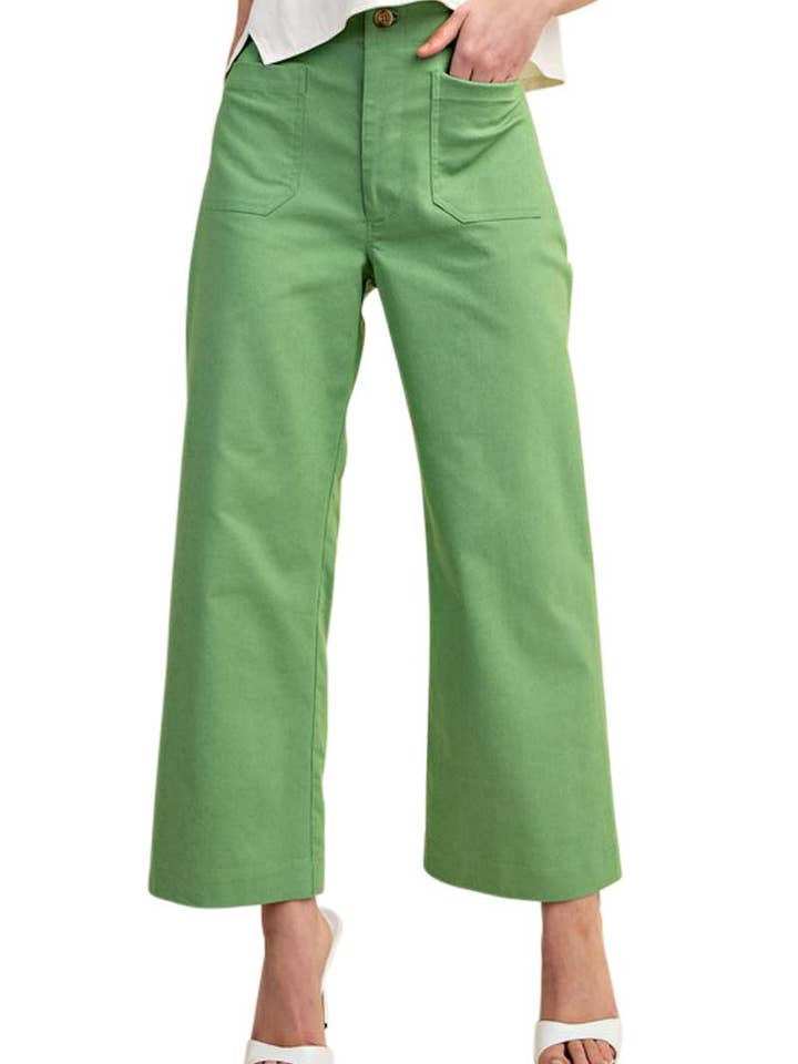 Ankle Cropped Summer Pants for wholesale by Vanilla Monkey