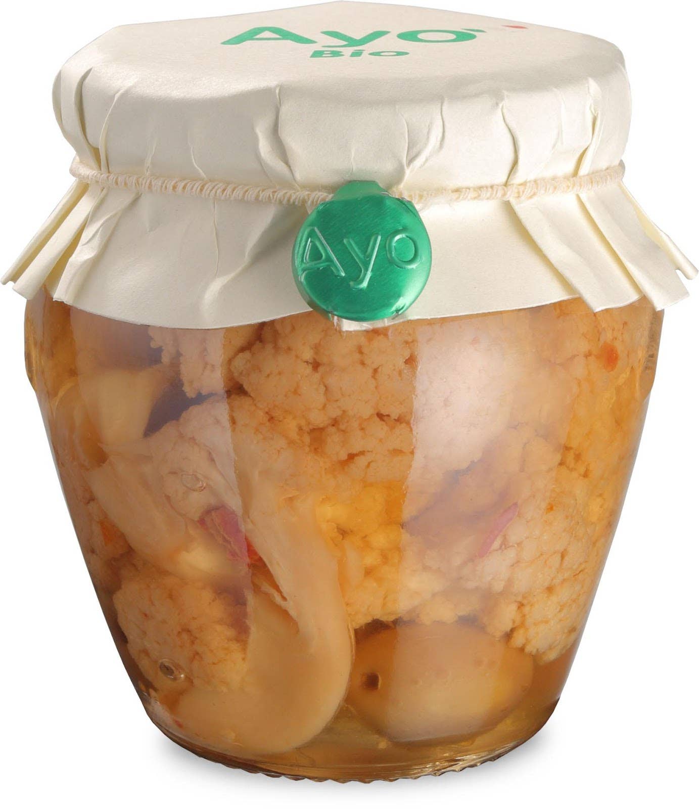 Ayo' Alimenti – Großhandel Eingelegtes Gemüse – OMA AGNESES BLUMENKOHL, ALTES BIO-REZEPT0