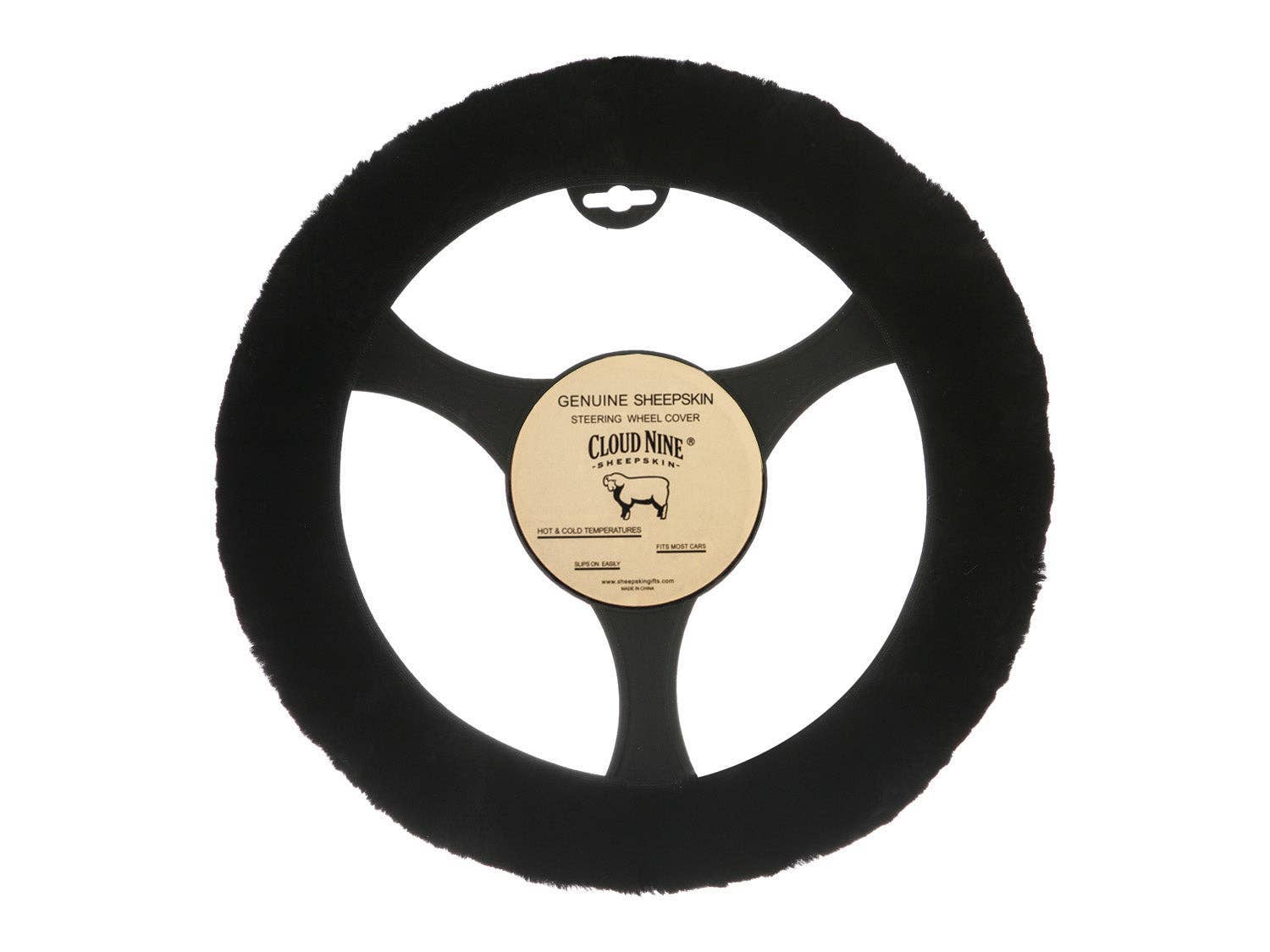 Cloud Nine Sheepskin - Wholesale Car Decorative Charm - Unisex - Genuine Sheepskin Steering Wheel Covers0