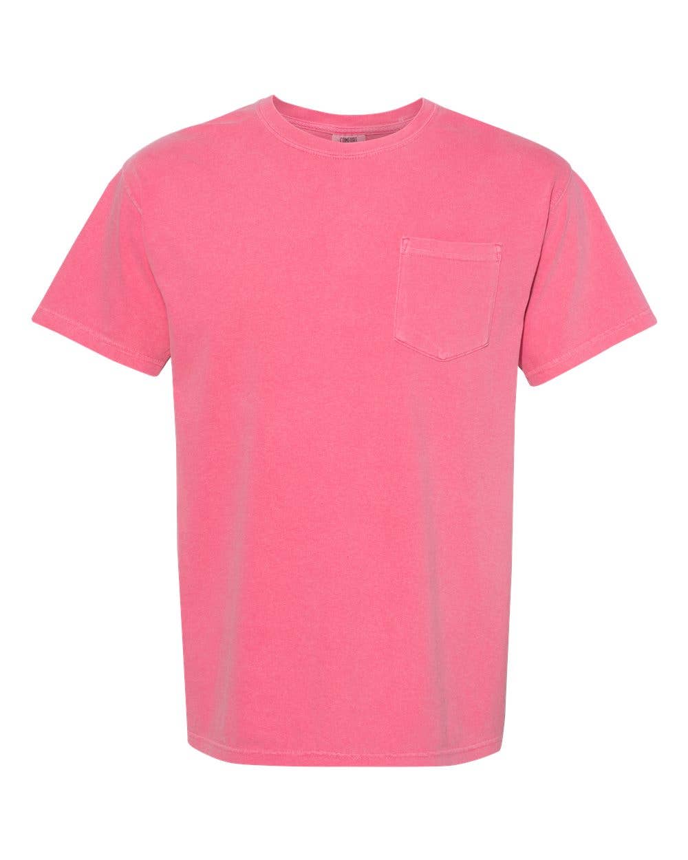 MYES BULK APPAREL - Vente T-shirt – unisexe - T-shirt Comfort Colors Heavyweight avec poche en 100 % coton filé à l'anneau23