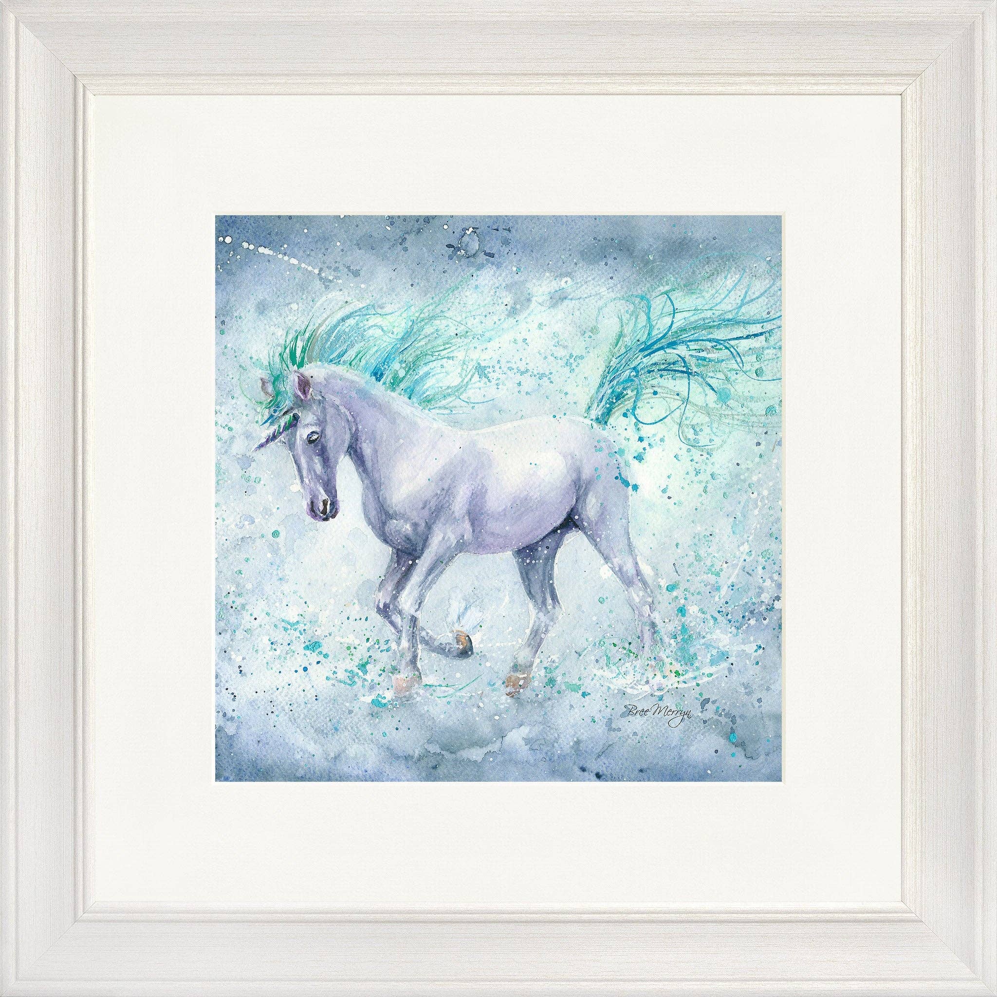 Bree Merryn Art Ltd - Wholesale Kunstprint - Silvermist vierkante ingelijste afdruk (13" of 19")8