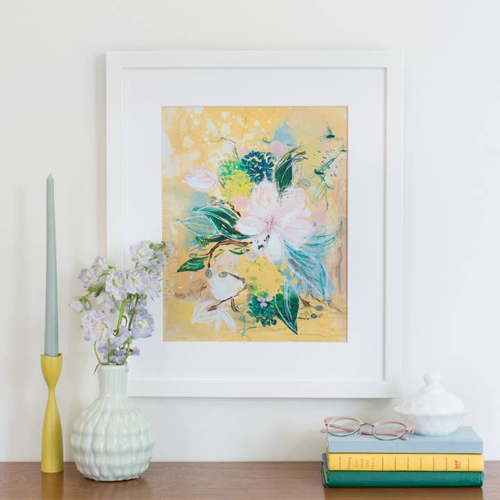 Olive's Bouquet | Art Print for wholesale by Lindsay Letters
