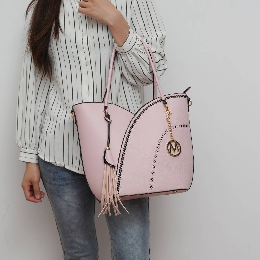 MKF Collection – wholesale Shoulder bag – women's – MKF Imogene Vegan Leather Women’s Shoulder Bag with Wallet16