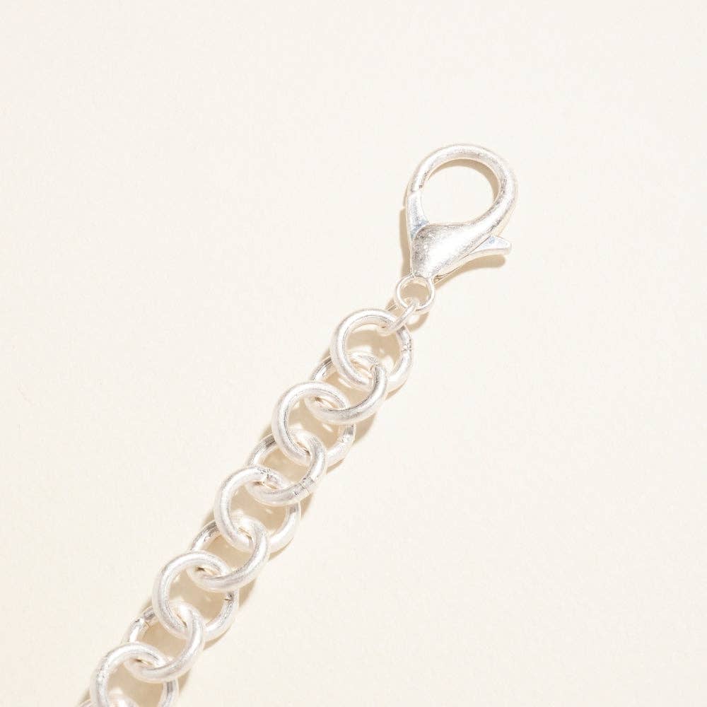 Designature New York - Wholesale Keychain Bracelet - 7 Inch Puffy Heart Bracelet Keychain Bag Charm12