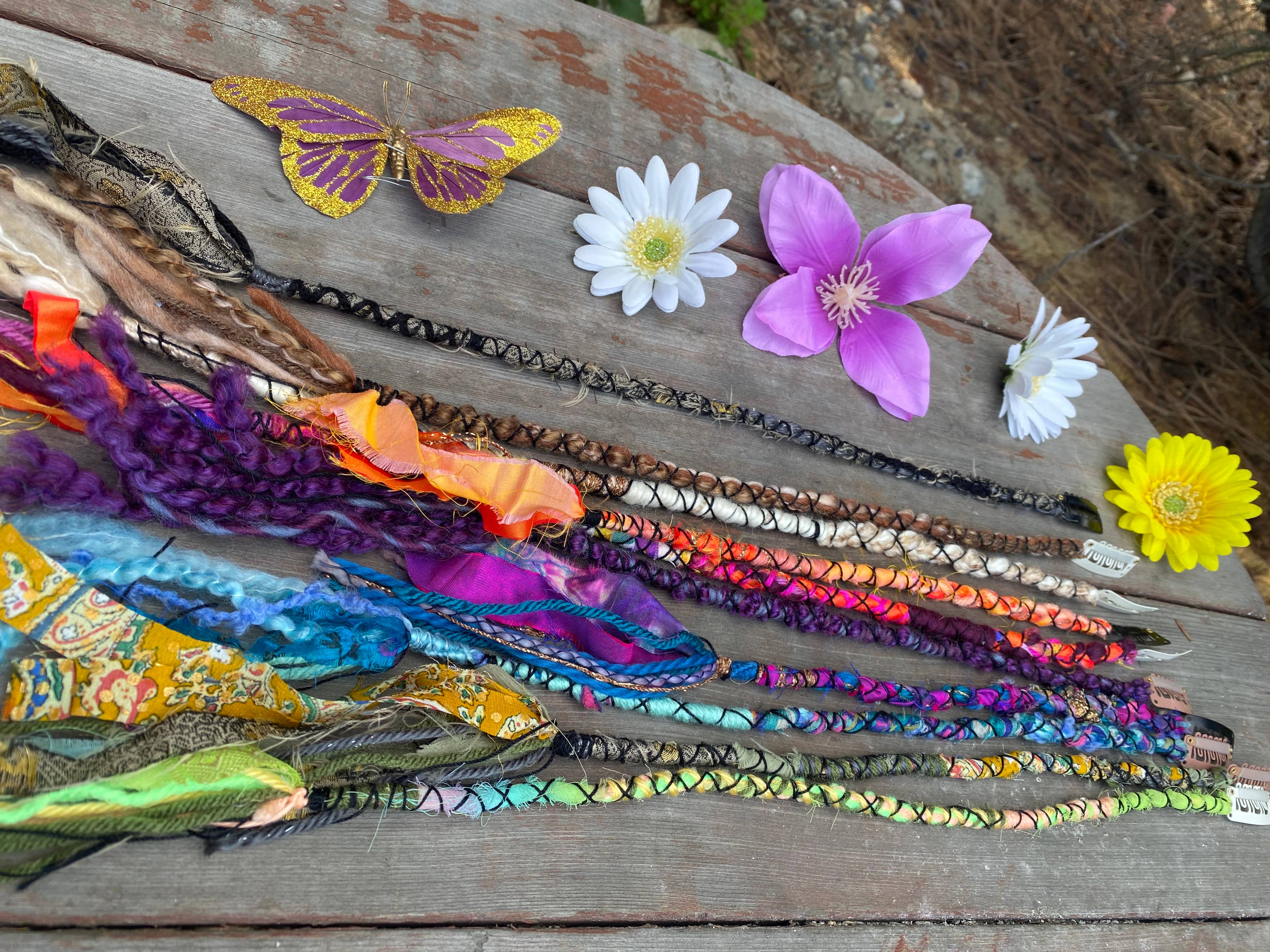 Sea Gypsy Designs - Wholesale Hair Extensions - Mix of Simple, and Sweet, single GYPSY-DREADS2