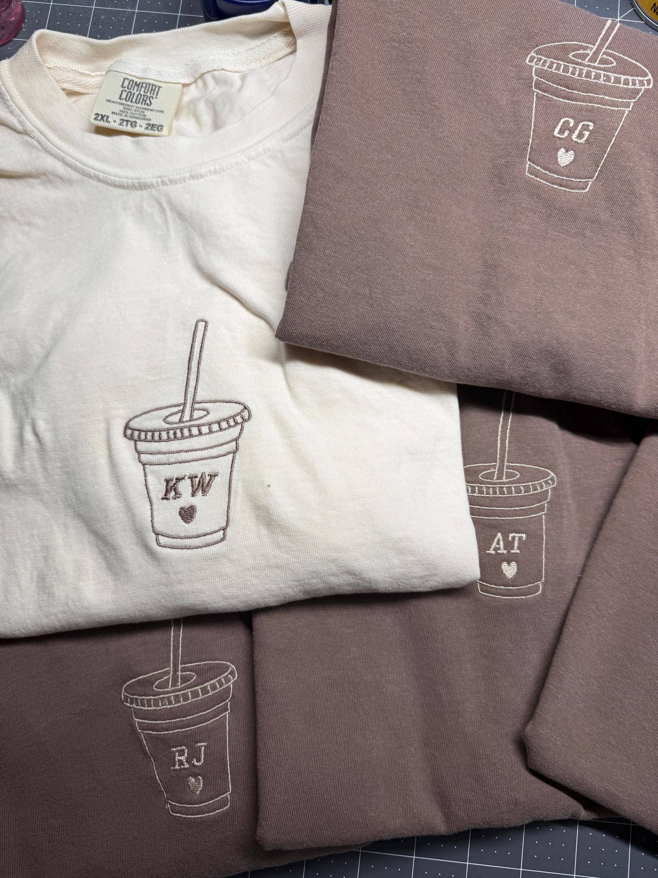 ART OF DOTS – wholesale T-shirt – women's – Custom Embroidered Comfort Colors T-shirt with Logo2