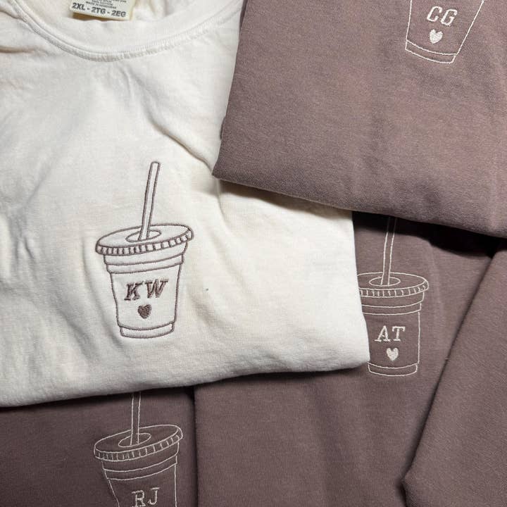 ART OF DOTS - Wholesale T-shirt – women's - Custom Embroidered Comfort Colors T-shirt with Logo2