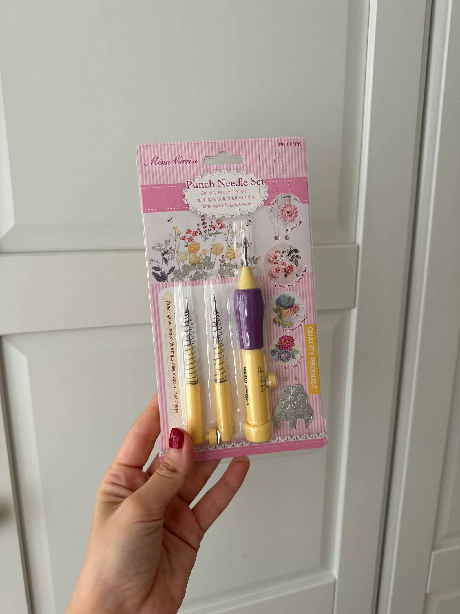 MUUDLAND - Wholesale Sewing Needles - Punch Needle Set Mina Carin needle