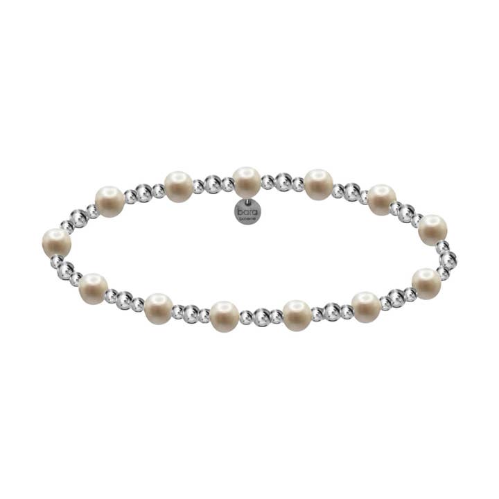 bara boheme - Wholesale Beaded Bracelet - ASHLYN | Anti-Tarnish Stretchy 14K Gold Filled Bracelet