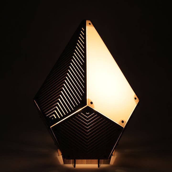 PAPERCRAFT WORLD - Wholesale DIY Craft Kit - SINAR Linez 3D Papercraft Table Lamp20